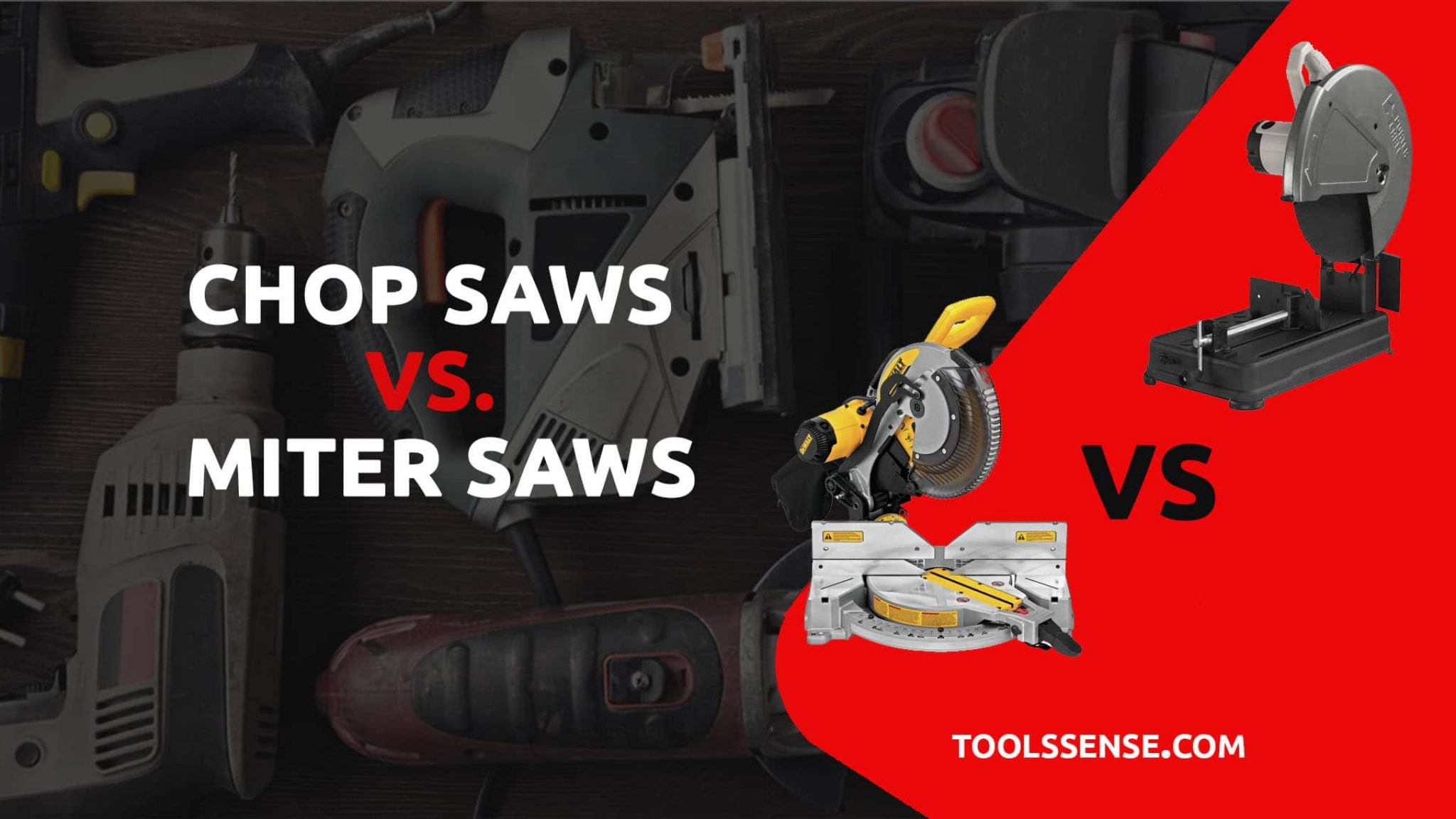Chop saws vs. Miter saws Tools Sense