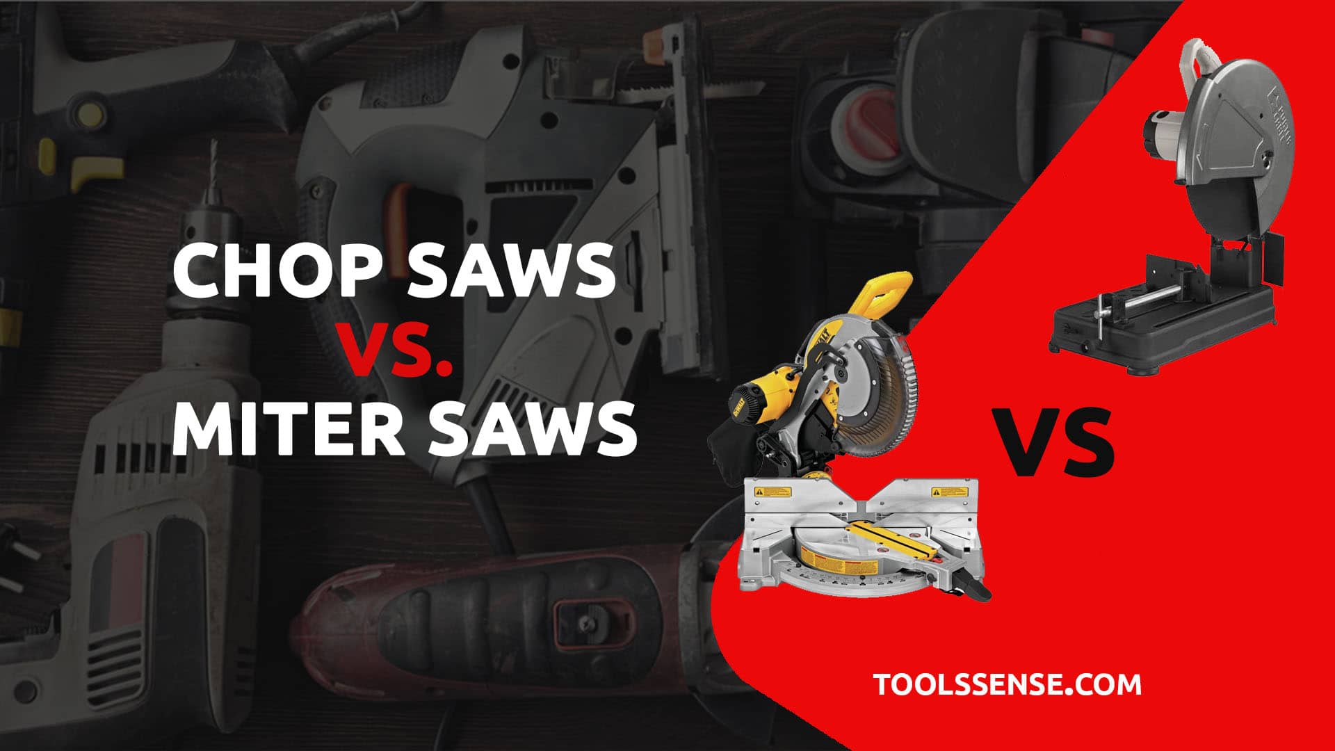 Chop saws vs. Miter saws Tools Sense